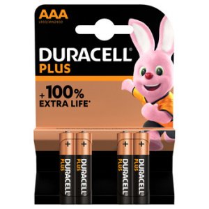 Duracell Plus AAA 4st