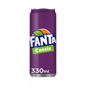 Fanta Cassis Blik 330ml