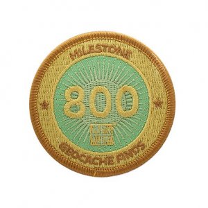 Milestone Badge 800 Geocache Finds