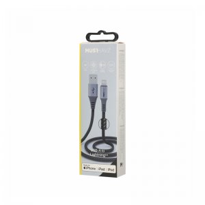 Musthavz - USB-A To Lightning MFi Nylon Cable 1M