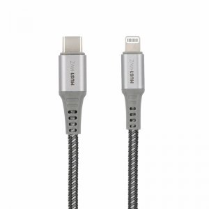 Musthavz - USB-C To Lightning MFi Nylon Cable 1M
