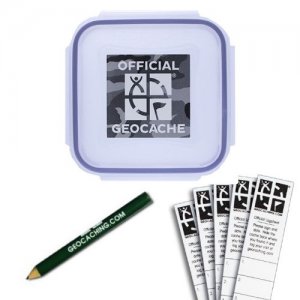 Officiële Geocache Container X-Small Urban Camo