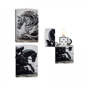 Zippo - Black Knight Design