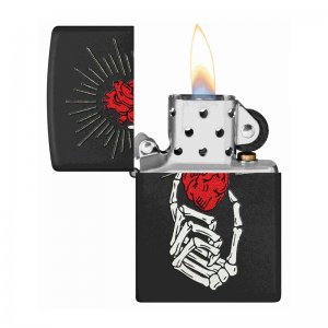 Zippo - Heart In Hand Design